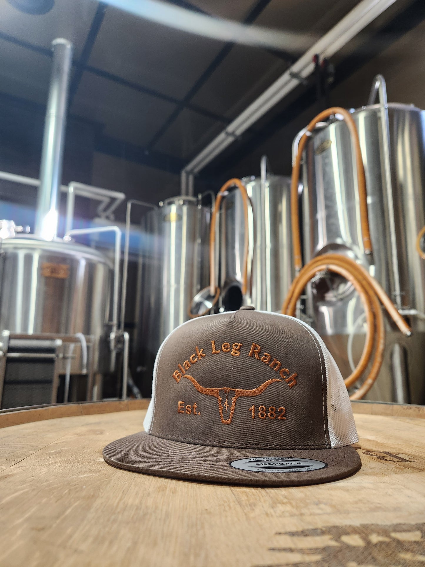 Black Leg Ranch Longhorn Hat (FREE SHIPPING)