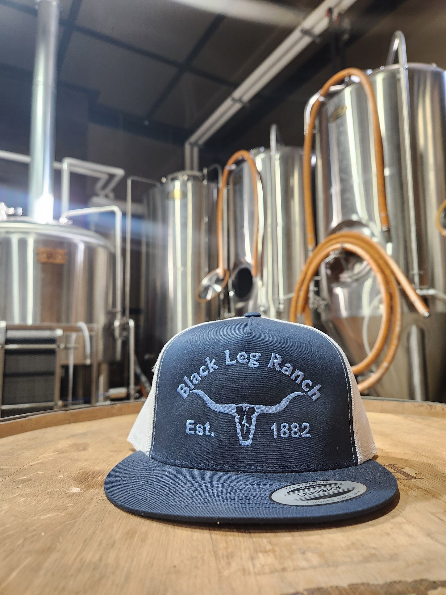 Black Leg Ranch Longhorn Hat (FREE SHIPPING)