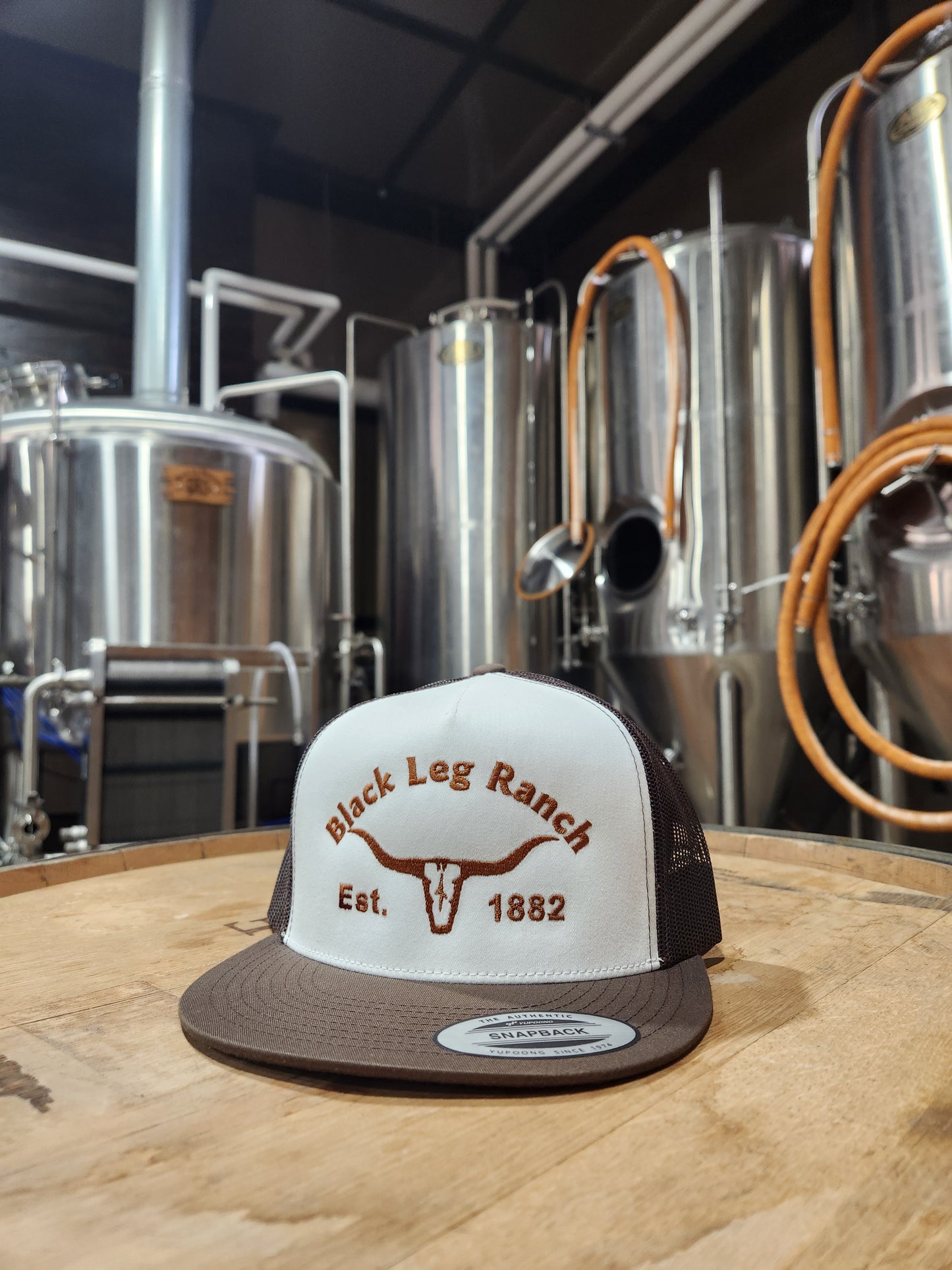 Black Leg Ranch Longhorn Hat (FREE SHIPPING)