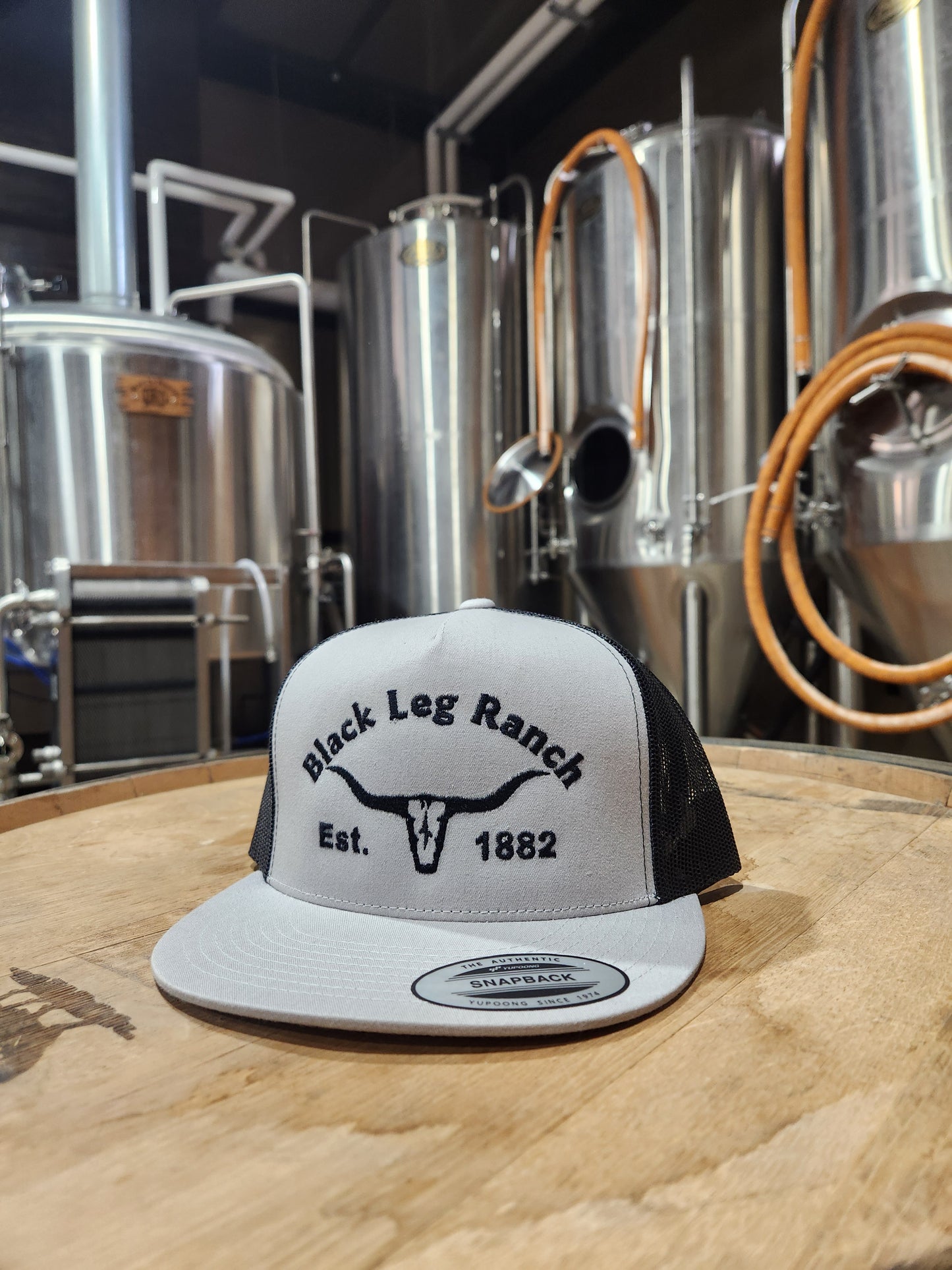 Black Leg Ranch Longhorn Hat (FREE SHIPPING)