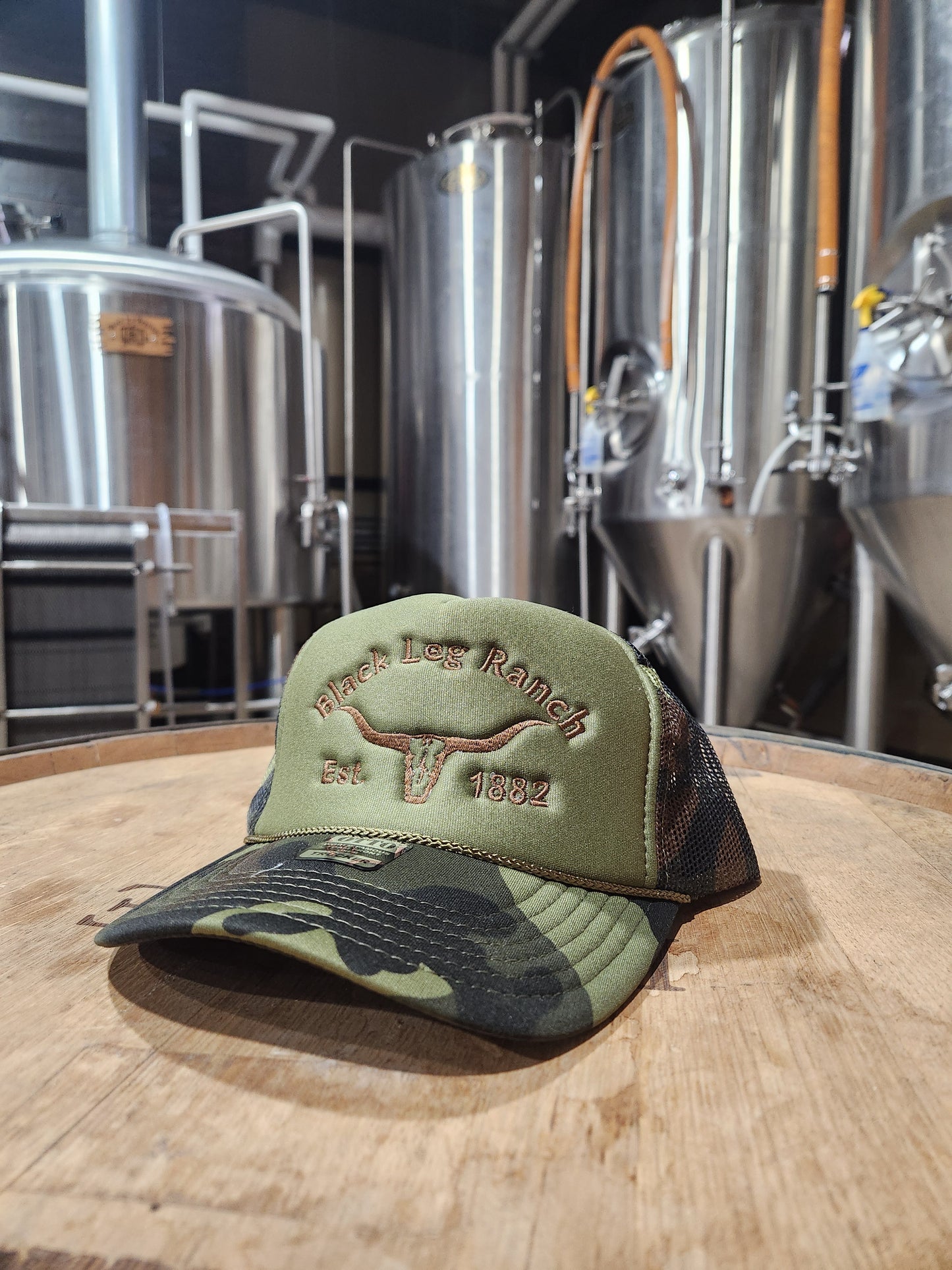 Black Leg Ranch Longhorn Hat (FREE SHIPPING)