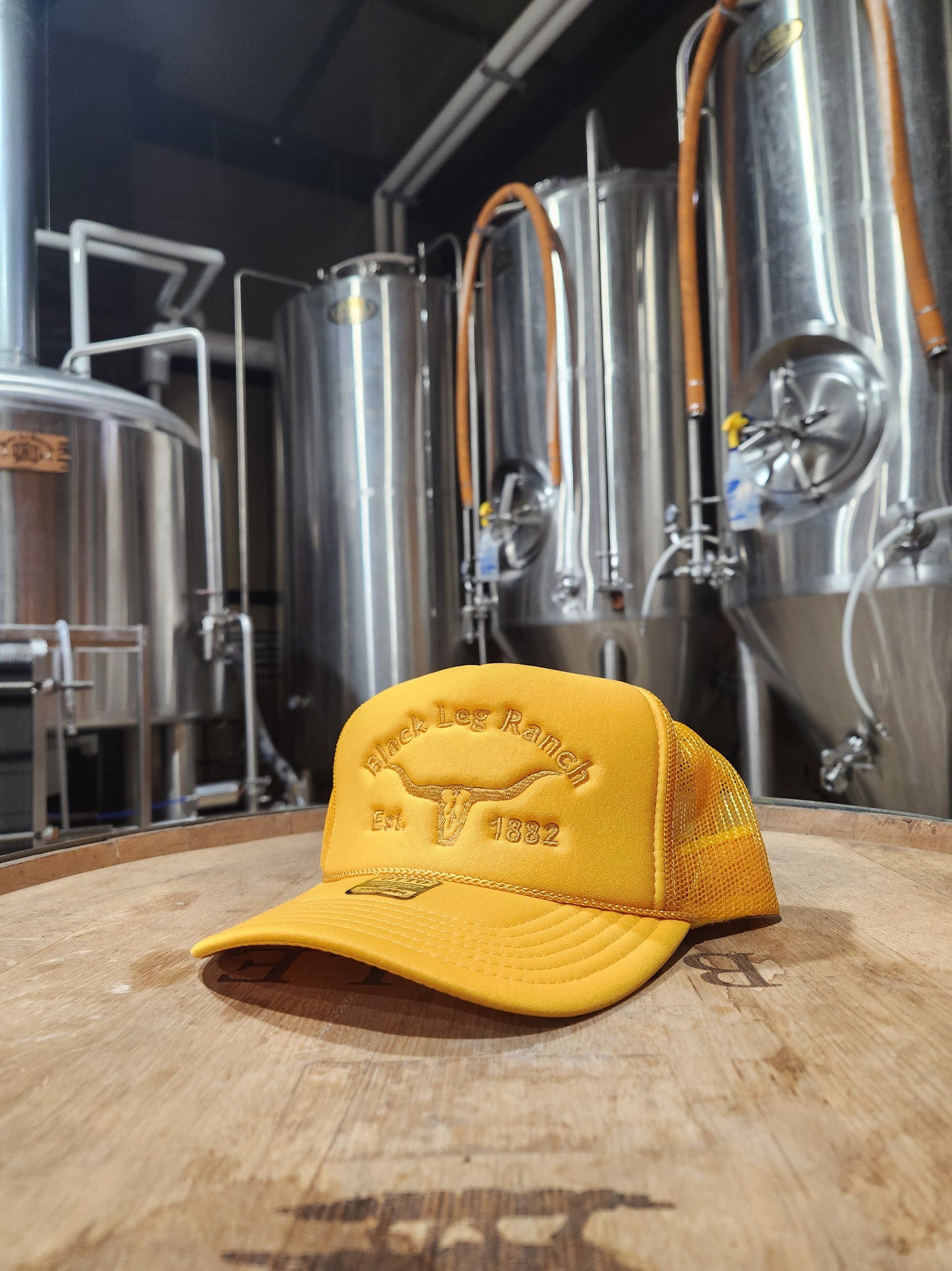 Black Leg Ranch Longhorn Hat (FREE SHIPPING)