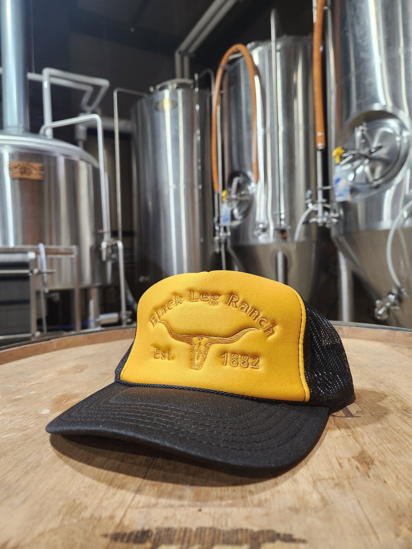 Black Leg Ranch Longhorn Hat (FREE SHIPPING)