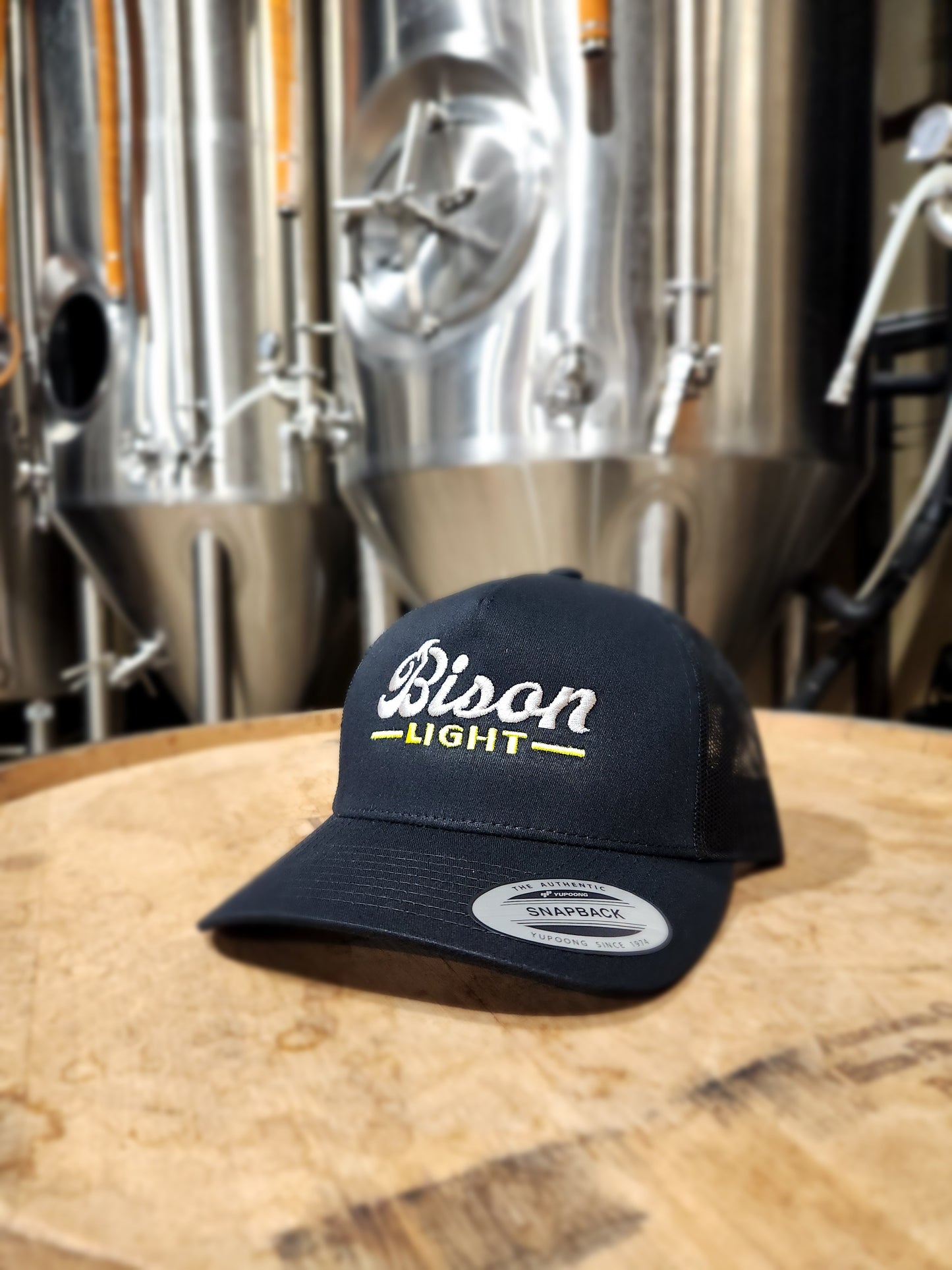 Black Leg Bison Hat (FREE SHIPPING)