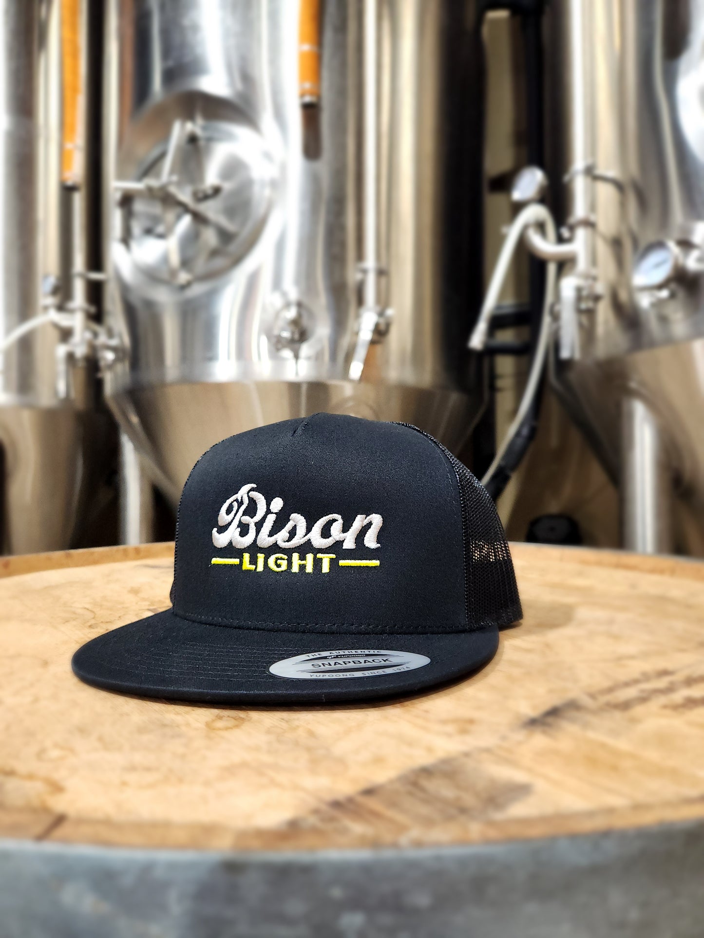 Black Leg Bison Hat (FREE SHIPPING)