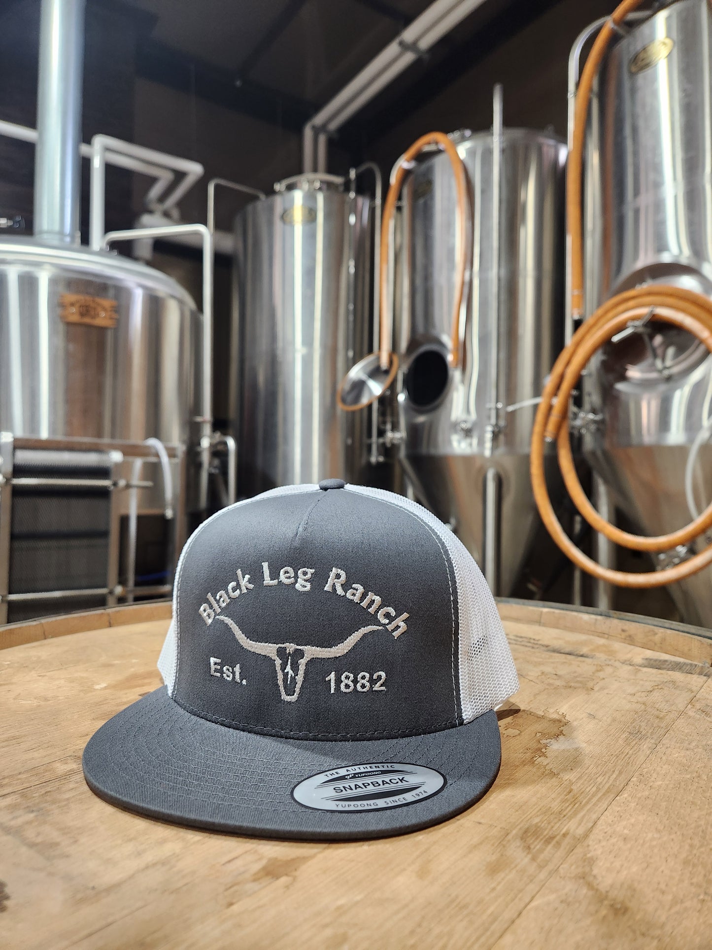 Black Leg Ranch Longhorn Hat (FREE SHIPPING)