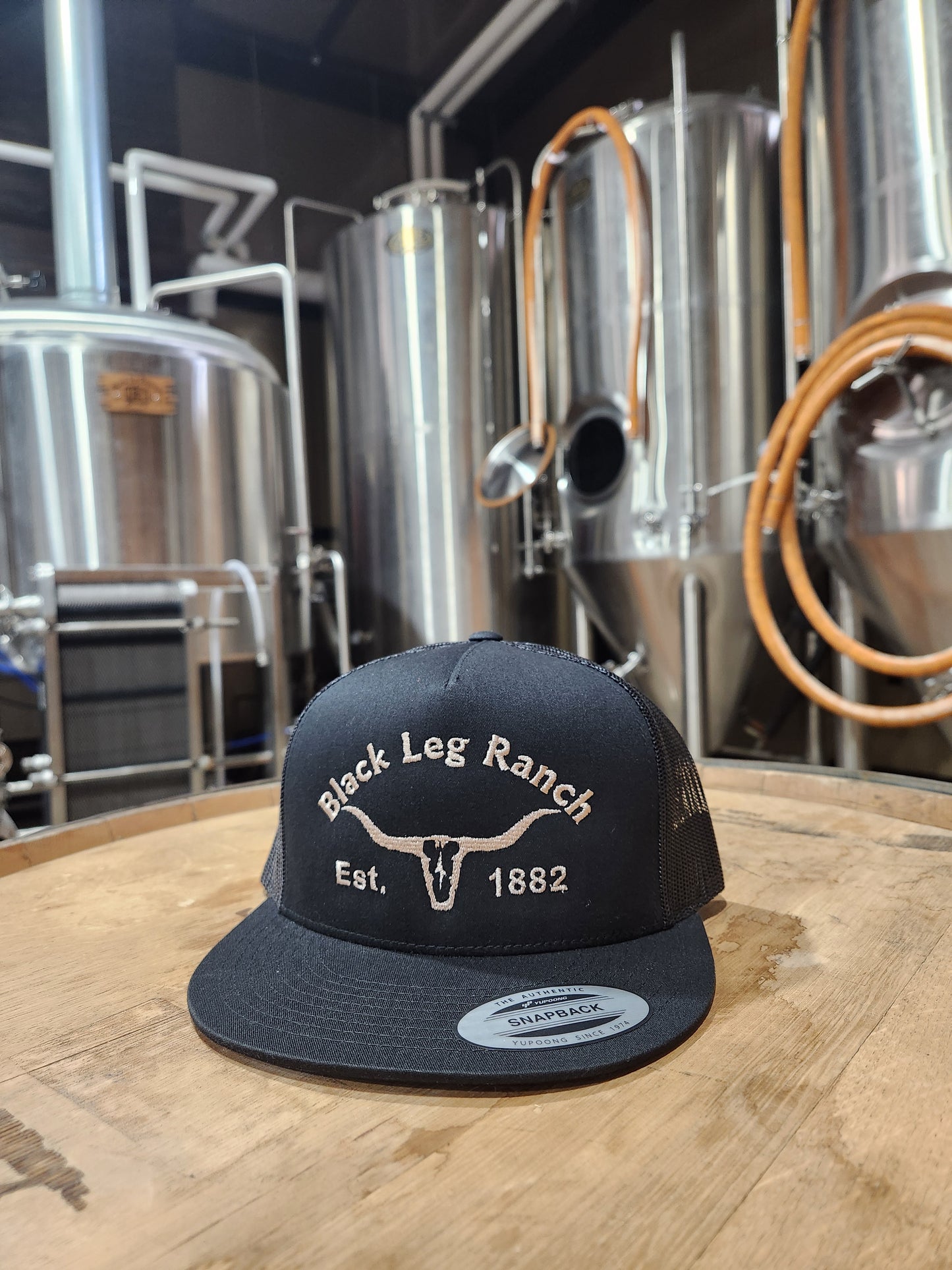 Black Leg Ranch Longhorn Hat (FREE SHIPPING)