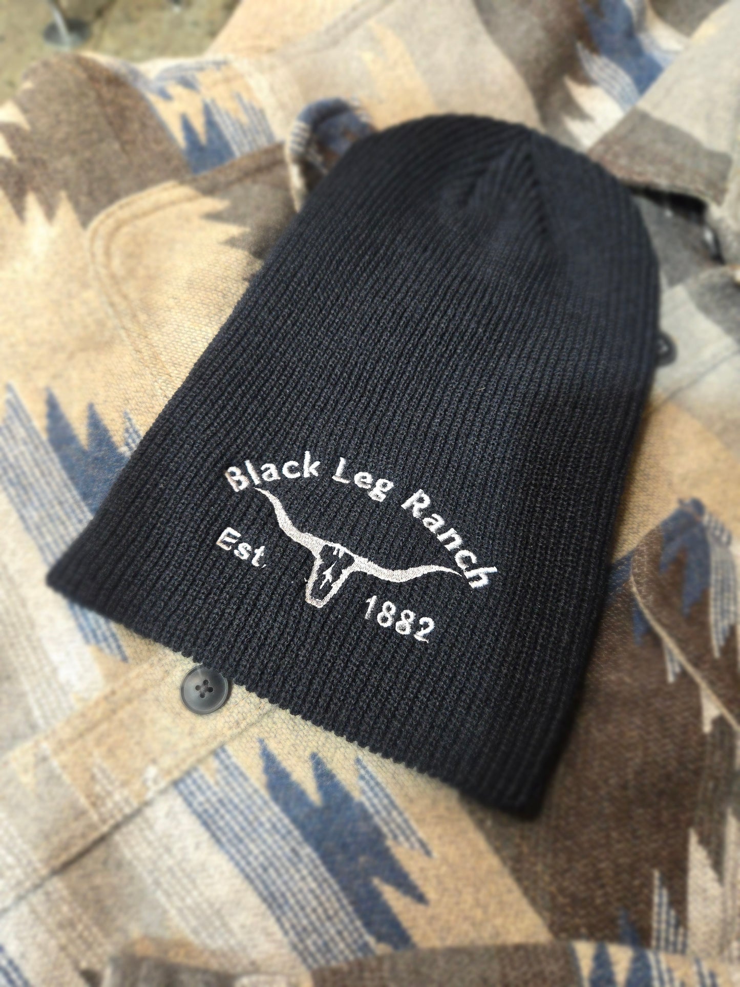 Black Leg Ranch Steer beanie (FREE SHIPPING)