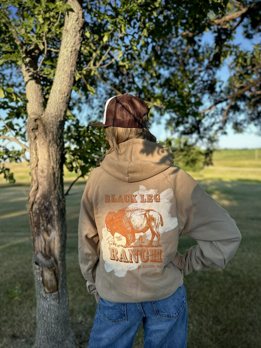 Heritage Bison Hoodie