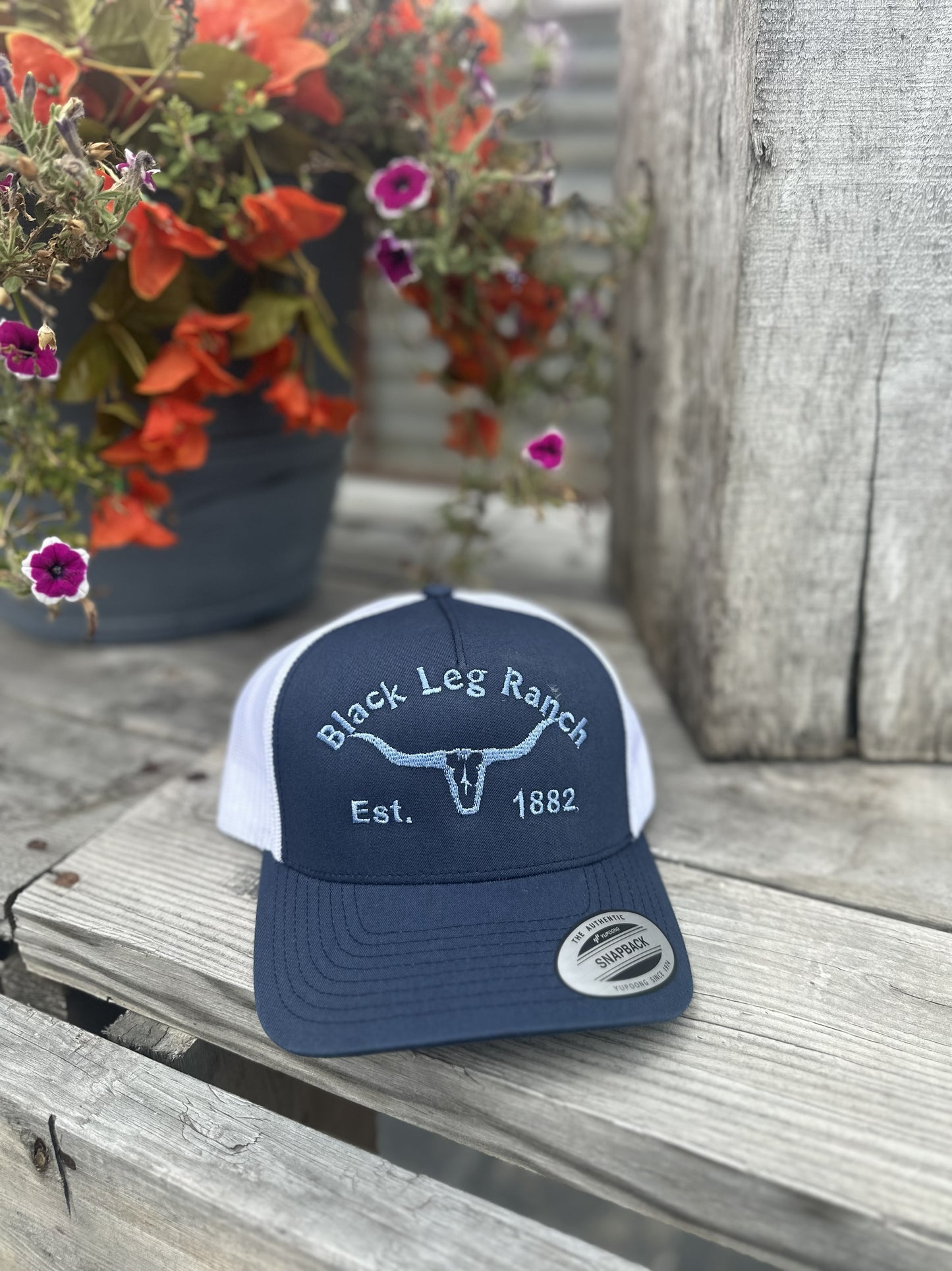 Black Leg Ranch Longhorn Hat (FREE SHIPPING)