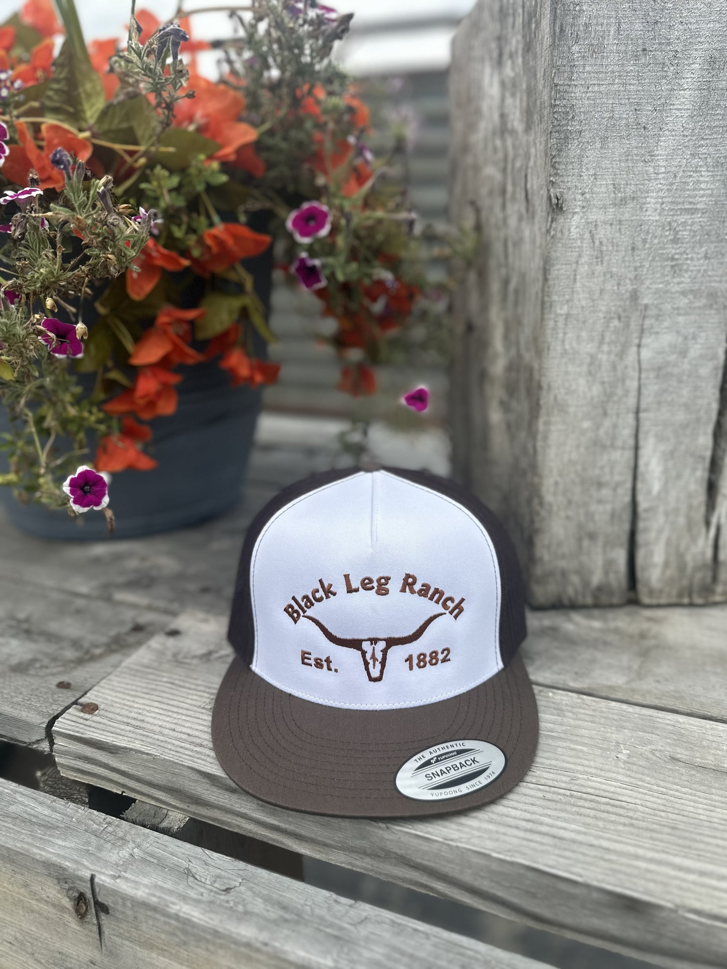 Black Leg Ranch Longhorn Hat (FREE SHIPPING)