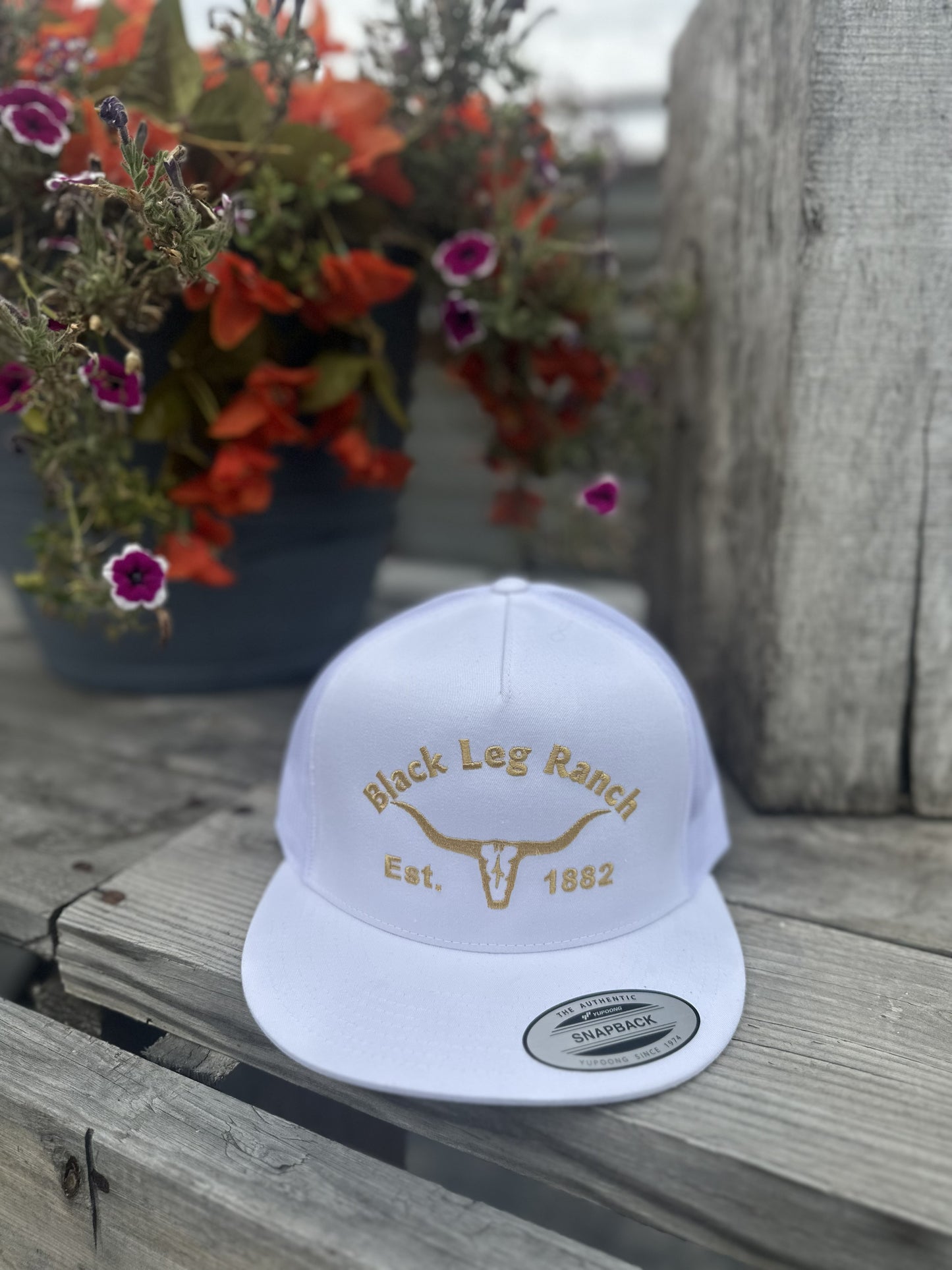Black Leg Ranch Longhorn Hat (FREE SHIPPING)