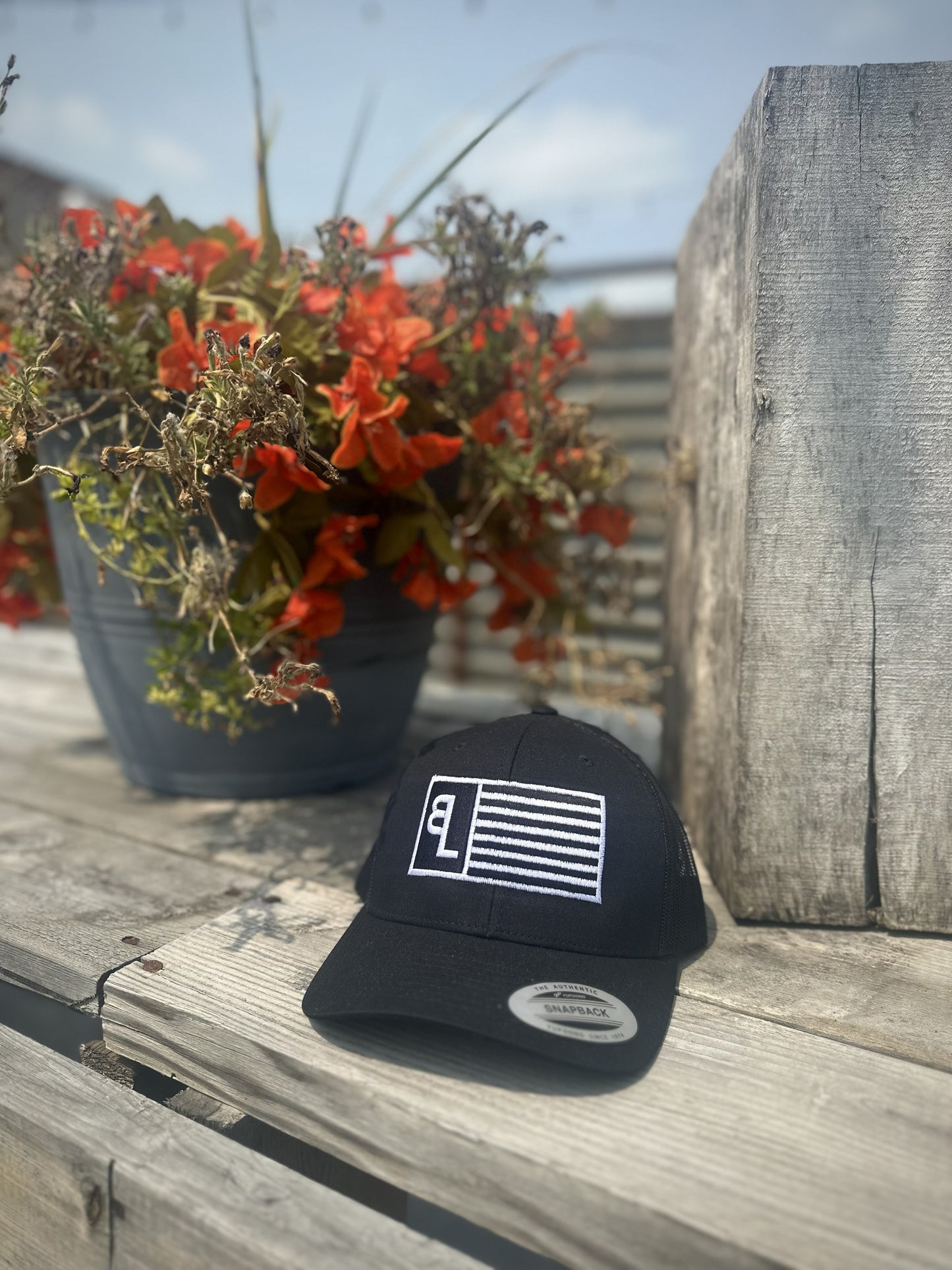 Black Leg American Flag Hat (FREE SHIPPING)